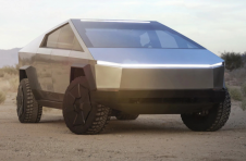 特斯拉Cyber​​truck原型车在彼得森汽车博物馆首次公开亮相