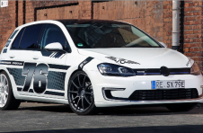xXx Performance的大众e-Golf提供改进的操控性和外观