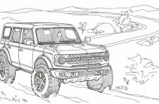 福特Bronco彩色表可直接从福特获得