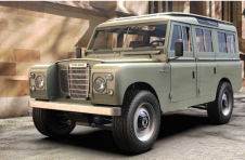 零实验室为经典的陆虎系列III通电