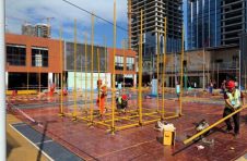 中建四局六公司获海珠区建筑工匠技能擂台赛 抹灰工种一等奖、架子工种二等奖