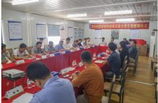 惠州融拓金悦华府联合党支部揭牌