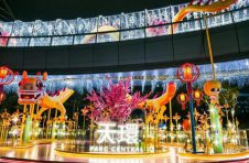 广州天河路商圈开启“陪你过大年”系列活动