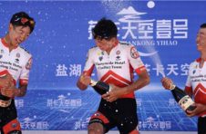 环湖赛第七赛段：青海天佑德队包揽赛段前三名